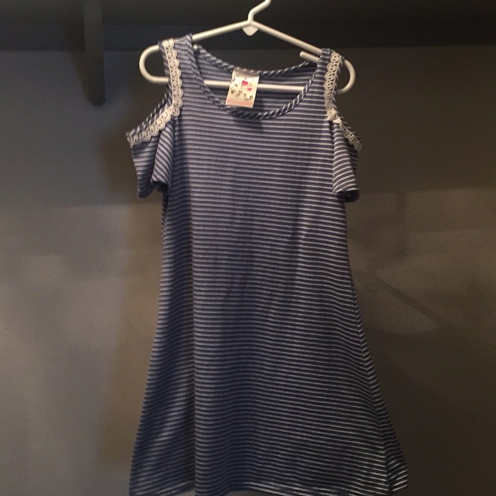 Cold shoulder dress